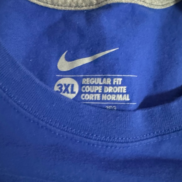 Nike T shirt Blue 3xl - Picture 2 of 3